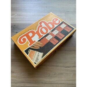 Vtg 1976 Parker Brothers Probe - Board Game of Words 100% Complete Instructions